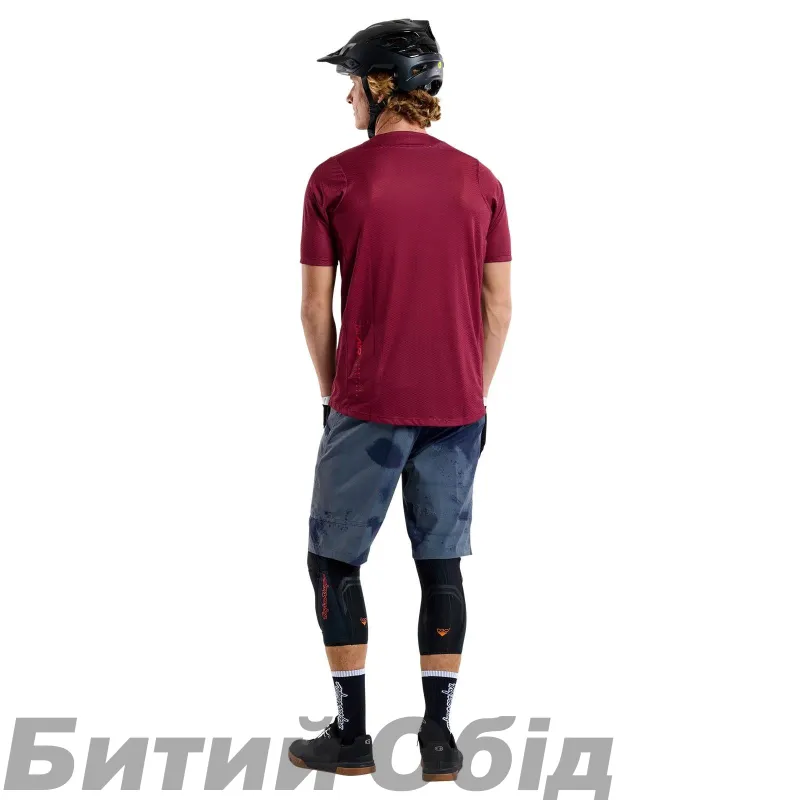 Джерси TLD SKYLINE AIR SS JERSEY; MONO [OXBLOOD]