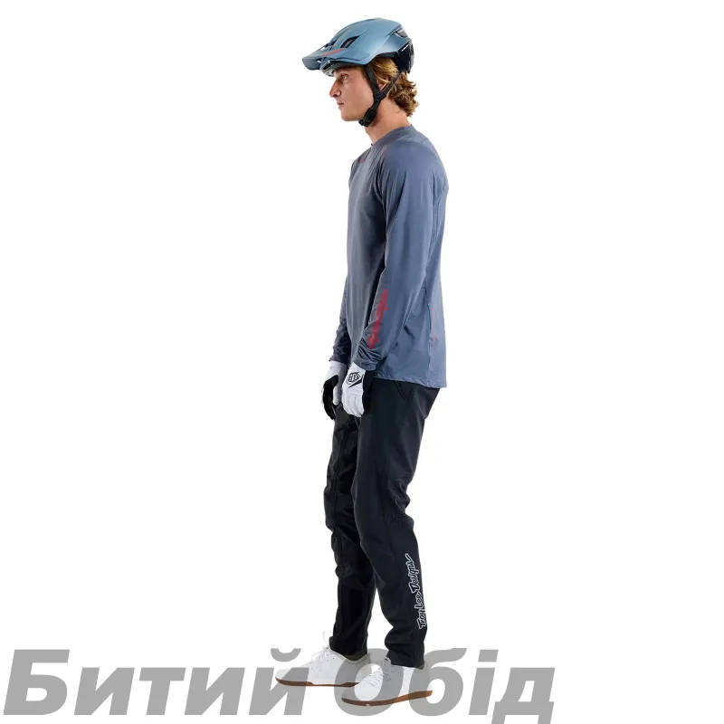 Джерсі TLD SKYLINE LS JERSEY; MONO [STEEL BLUE] 