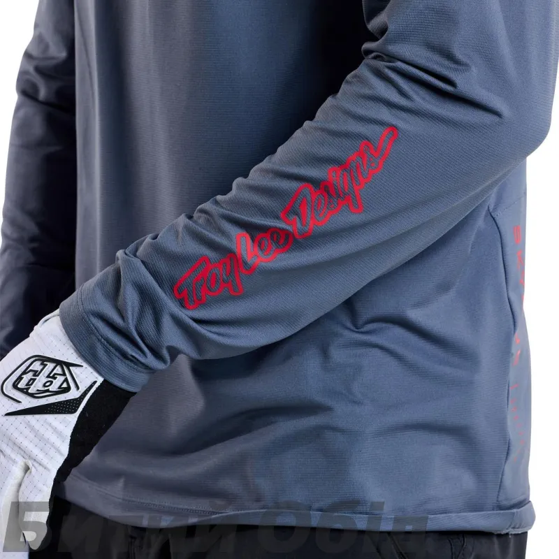 Джерсі TLD SKYLINE LS JERSEY; MONO [STEEL BLUE] 