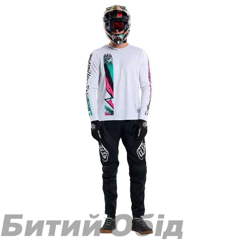 Джерсі TLD SPRINT JERSEY; FULL PULL [CHALK] 
