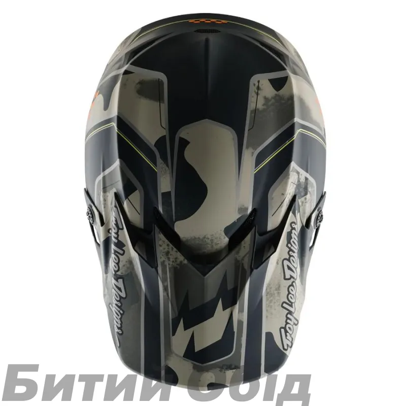 Мото шлем TLD GP PRO HELMET; TROOPER [BLACK / CAPER] 