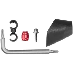 Тормозная ручка SRAM DISC BRAKE LEVER ASSEMBLY - ALUMINUM LEVER (ASSEMBLED, NO HOSE, INCLUDES BARB, OLIVE, BOOT) DIFFUSION BLACK ANO - DB8 STEALTH B1 (2025+)