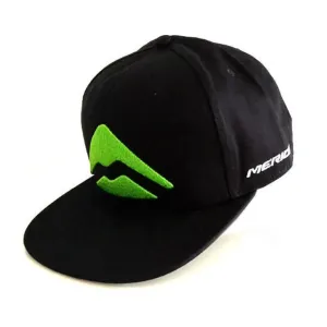 Кепка MERIDA SNAPBACK CAP,COTTON BLACK GREEN M LOGO