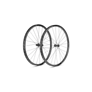 Колесо пер. + задн. 28" ERE TENACI GT25 CARBON, Gravel, 100x12/142x12, CL, HG11, tubeless, черный сатин