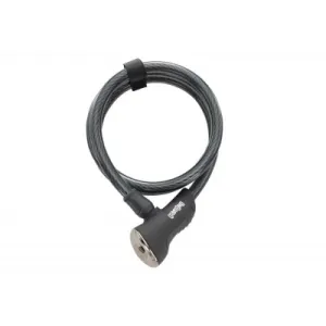 Замок Onguard AKITA, трос 120см х 12мм, черный Замок Onguard AKITA, трос 120см х 12мм, черный