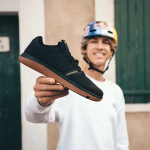 Велообувь CrankBrothers SHOES STAMP STREET BLACK / GOLD - GUM OUTSOLE FABIO WIBMER 