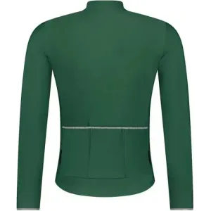Велоджерсі Shimano Apice long sleeves утеплене, зелене