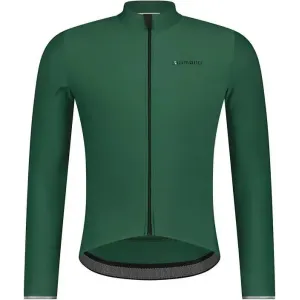 Велоджерсі Shimano Apice long sleeves утеплене, зелене