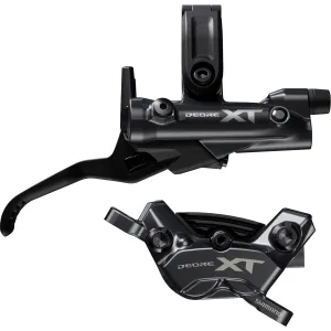 Тормоз гидравл. дисковый Shimano M8220 DEORE XT  4-поршн калипер, J-kit