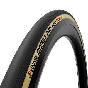 Покрышка Vittoria Corsa Pro Speed 28-622 TLR, бежевая боковина
