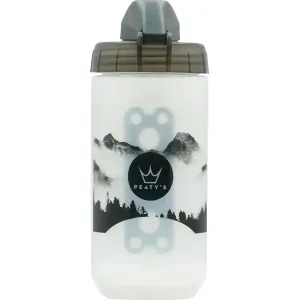 Фляга Peaty's x Fidlock Lockin Bottle, Mountains / Clear, 450ml