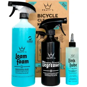 Набор для мойки Peaty's Gift Pack, шампунь 1L / дегризер 500ml / смазка цепи 120ml, All-Weather