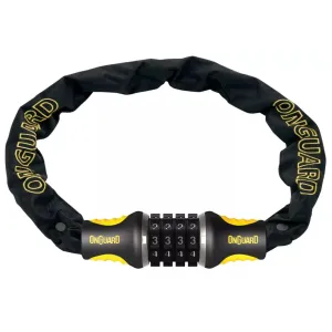 Замок Onguard MASTIFF COMBO цепь усиленная титаном + интегрированный кодовый замок на 4 цифры
