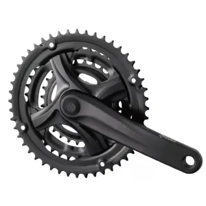 Комплект шатунов PROWHEEL TY-CM90, (8S / 7S), 48/38/28T black