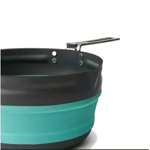 Кастрюля складана з чохлом Sea to Summit Frontier UL Collapsible Pot w/Sack (2.2 L, Aqua Sea Blue)