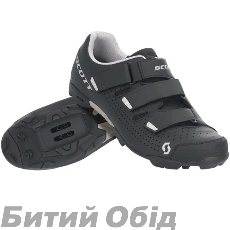 Велотуфлі SCOTT MTB COMP RS matt black/silver 