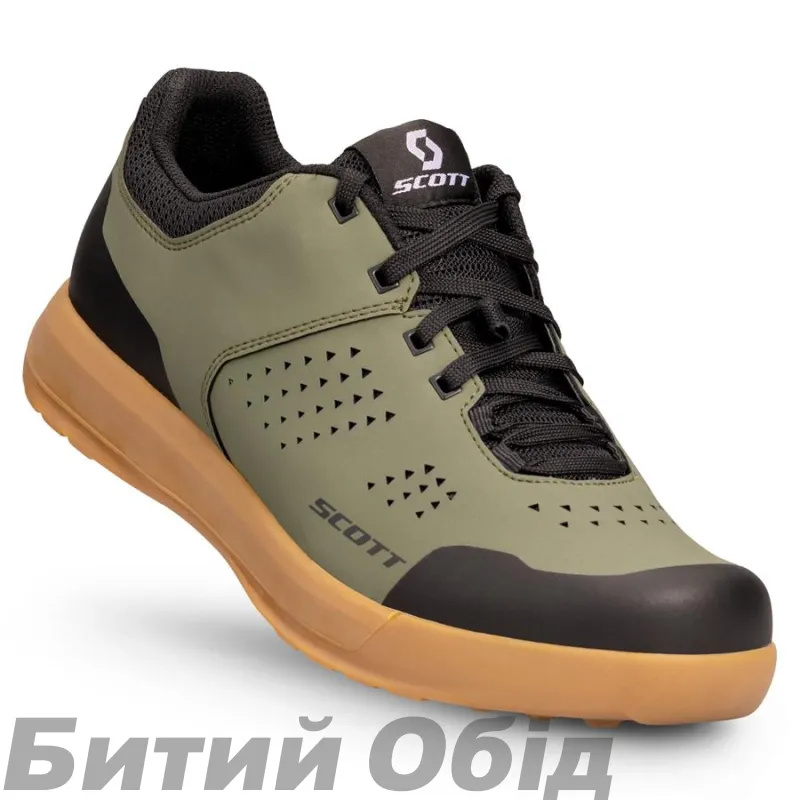 Велотуфлі SCOTT MTB SHR-ALP FLAT LACE moss green/black