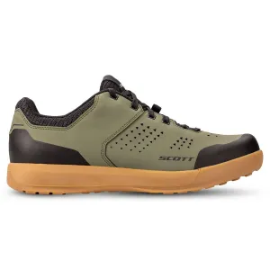 Велотуфли SCOTT MTB SHR-ALP FLAT LACE moss green/black