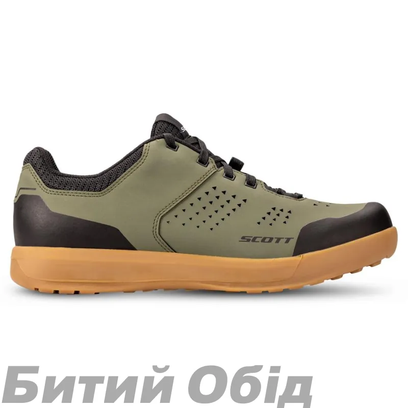Велотуфлі SCOTT MTB SHR-ALP FLAT LACE moss green/black