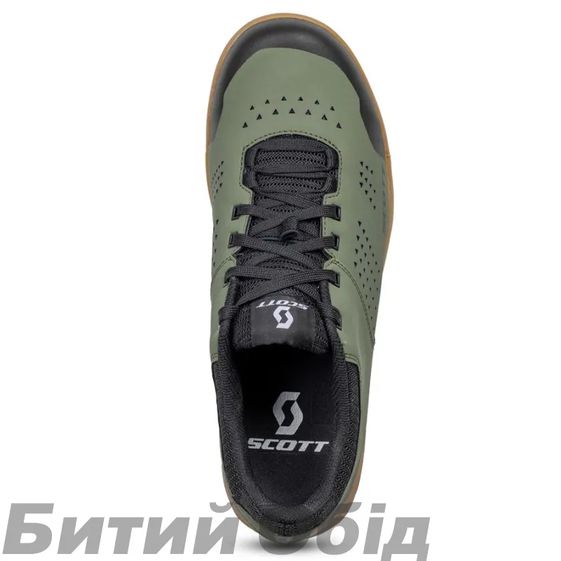 Велотуфлі SCOTT MTB SHR-ALP FLAT LACE moss green/black
