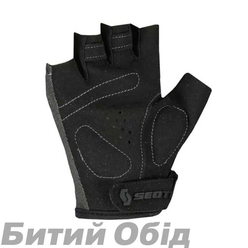 Велоперчатки SCOTT JR ASPECT SPORT SF black/dark grey 