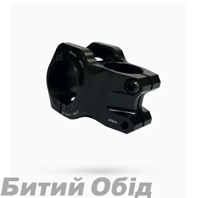Винос керма ODI Flight Control Stealth 35mm 0 Rise Black