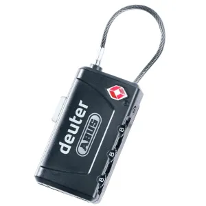 Замок для чемодана DEUTER TSA Cable Lock цвет 7000 black