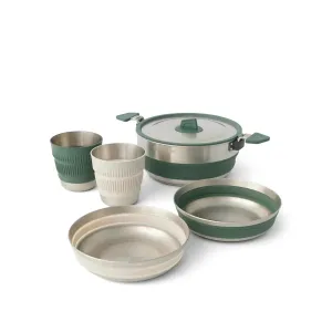Набор посуды Sea to Summit Detour Stainless Steel One Pot  Cook Set (каструля+2 миски+2 чашки)