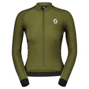 Веломайка SCOTT W RC PRO WARM Long-sleeve fir green/cloud pink 