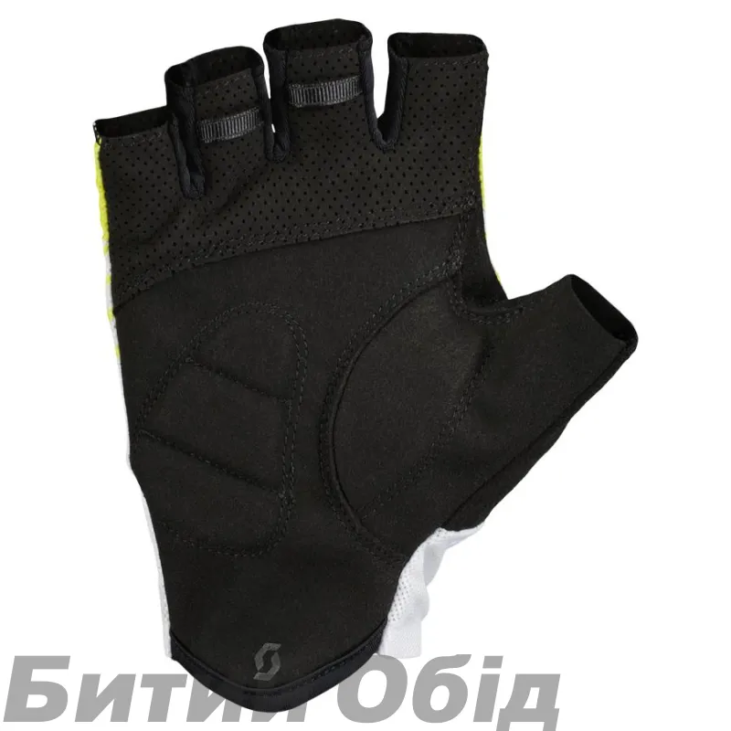 Велоперчатки SCOTT RC TEAM SF sulphur yellow/white 