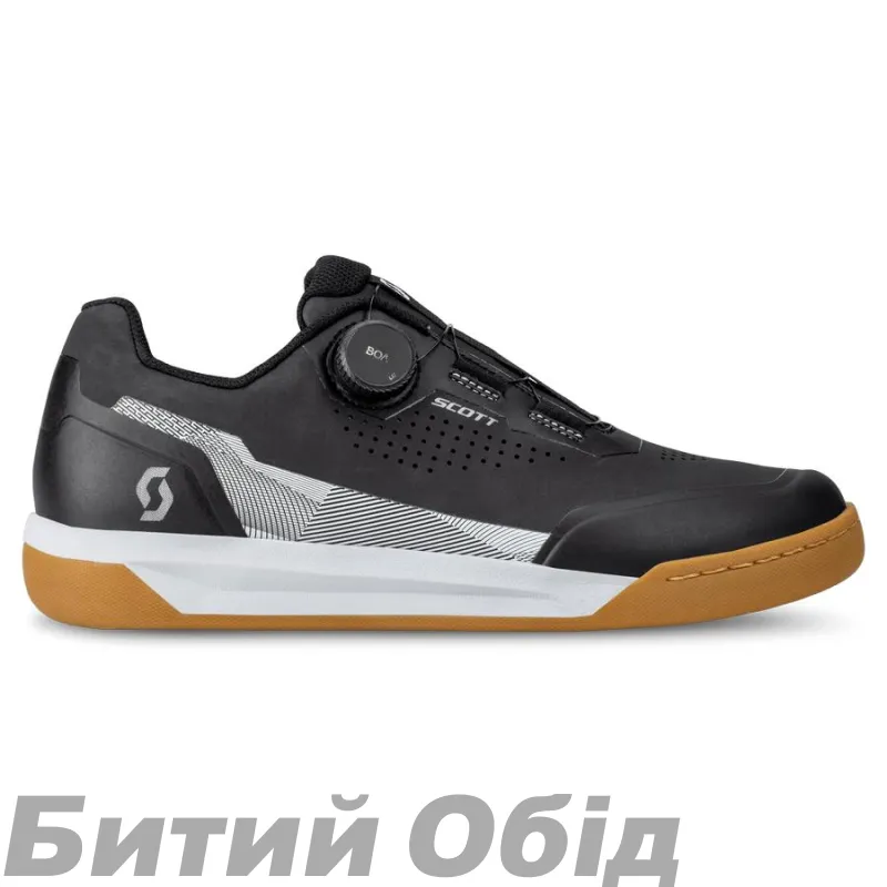 Велотуфлі SCOTT MTB VOLT EVO FLAT BOA black/white