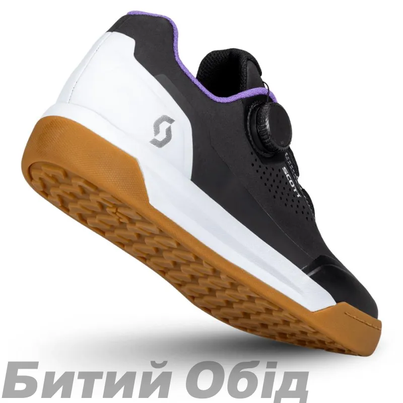 Велотуфлі SCOTT W MTB VOLT EVO FLAT BOA black/white 