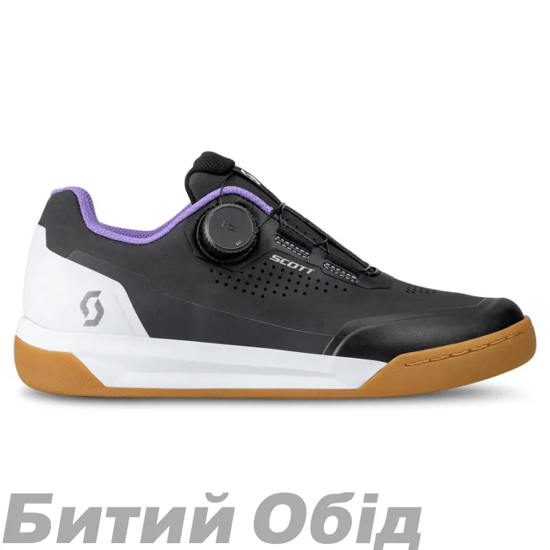 Велотуфлі SCOTT W MTB VOLT EVO FLAT BOA black/white 