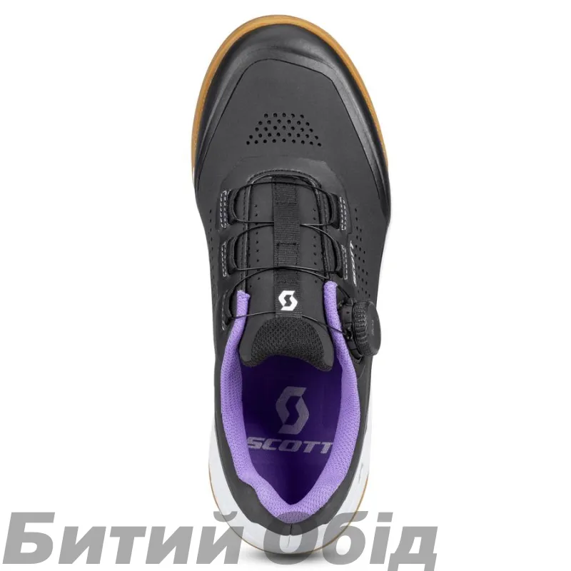 Велотуфлі SCOTT W MTB VOLT EVO FLAT BOA black/white 