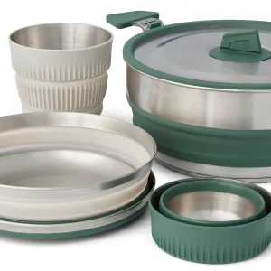 Набор посуды Sea to Summit Detour Stainless Steel One Pot  Cook Set (каструля+2 миски+2 чашки)