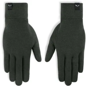 Перчатки Salewa CRISTALLO LINER GLOVES темно-оливковый