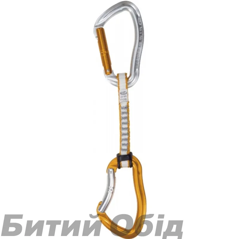 Відтяжка із карабінами Climbing Technology COC Nimble DY 22cm orange polish