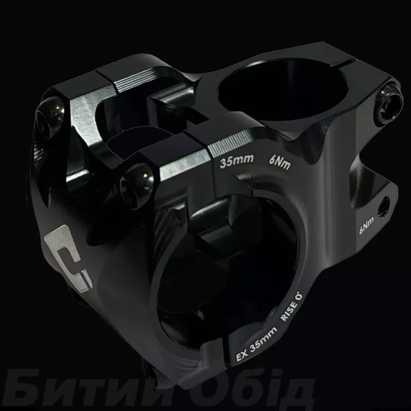 Винос керма ODI Flight Control Stealth 35mm 0 Rise Black