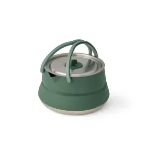 Чайник складаний Sea to Summit Detour Stainless Steel Collapsible Kettle w/Sack з чохлом (1.6 L, Laurel Wreath Green) Чайник складаний Sea to Summit Detour Stainless Steel Collapsible Kettle w/Sack з чохлом (1.6 L, Laurel Wreath Green)