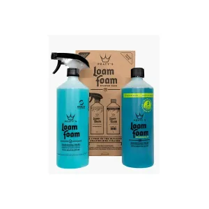 Набор для мойки Peaty's Gift Pack, Wash Degrease Lubricate Dry, шампунь 1L / шампунь концентрат 1L