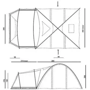 Палатка Hannah BIGHT thyme