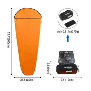 Подкладка для спального мешка Naturehike NH17N002-D, полиэстер,