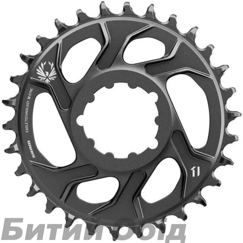 Зірка SRAM X-SYNC 2 Direct Mount 6mm Offset Alum Eagle Black