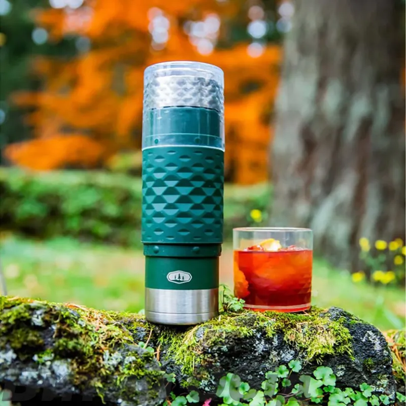 Комплект фляга+склянки GSI Outdoors Insulated Coctail Set