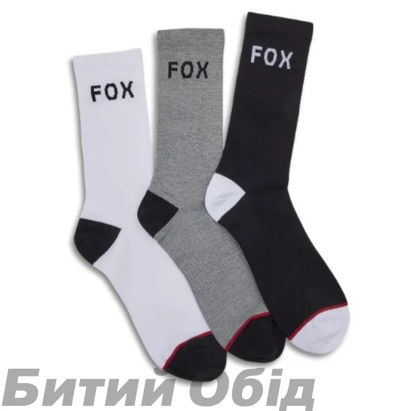 Шкарпетки FOX Casual Crew Sock (3 PACK) [Multi]