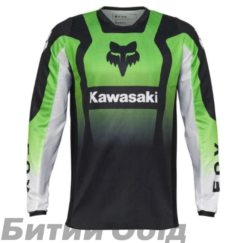 Джерсі FOX 180 Jersey - KAWASAKI® [Flo Green]