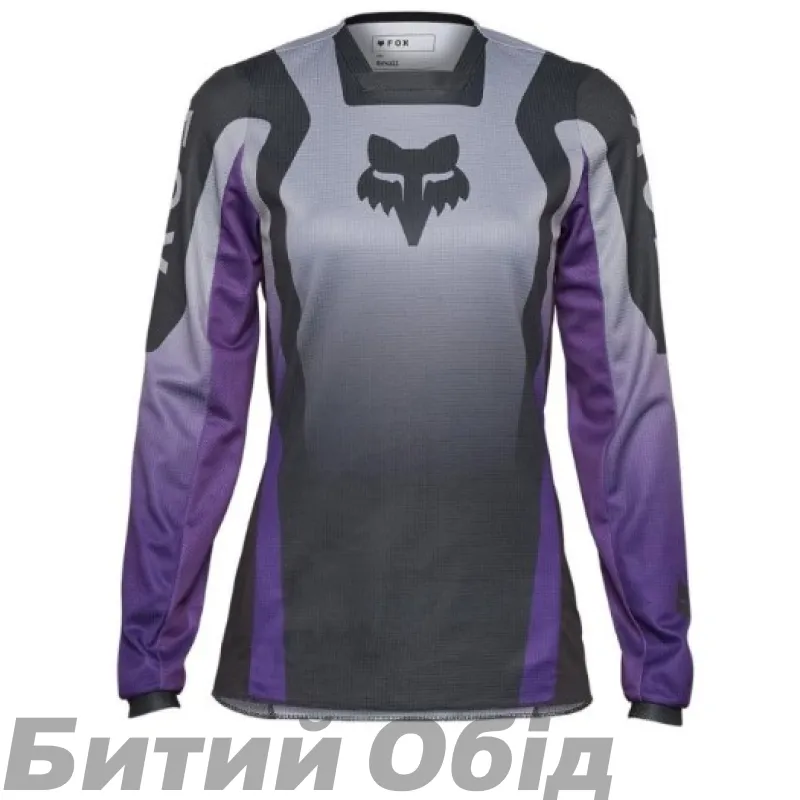 Жіноча джерсі FOX 180 Woman Jersey - LEAN [Dark Purple], L
