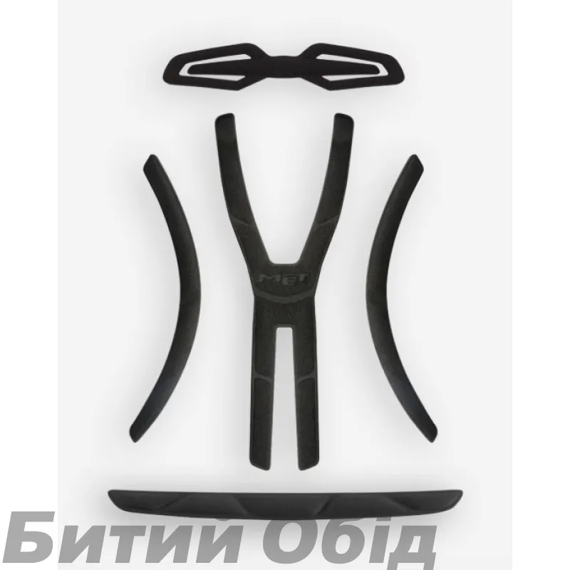 Підкладка в шолом MET TERRANOVA COMFORT PADDING BLACK