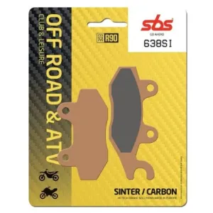 Тормозные колодки SBS Sport Brake Pads, Sinter/Carbon 638SI