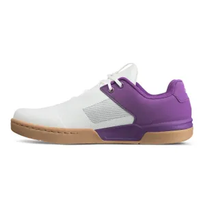 Велообувь CrankBrothers SHOES STAMP LACE WHITE / PURPLE - GUM OUTSOLE - BERNARD KERR 